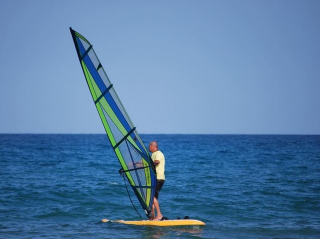 Utilizando la tabla de windsurf